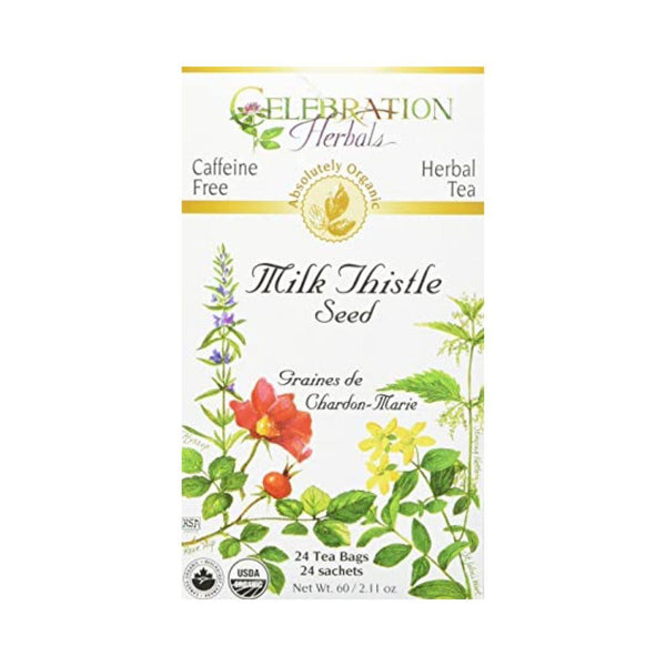 Celebration Herbals Milk Thistle Seed Tea - 24 Tea Bags