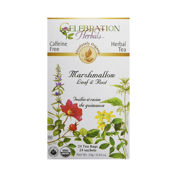 Celebration Herbals Marshmallow Leaf & Root Tea - 24 Tea Bags