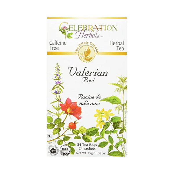 Celebration Herbals Valerian Root Tea - 24 Tea Bags