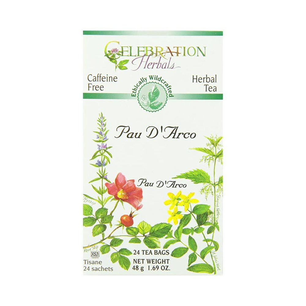 Celebration Herbals Pau D'Arco Tea - 24 Tea Bags