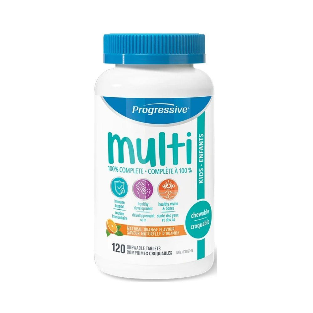 Progressive Multivitamin Kids - 120 Chewable Tablets