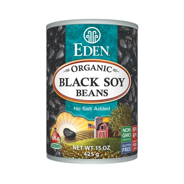Eden Organic Black Soy Beans - 398 mL (14 fl oz)