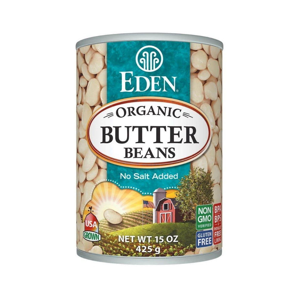 Eden Organic Butter Beans - 398 mL (14 fl oz)