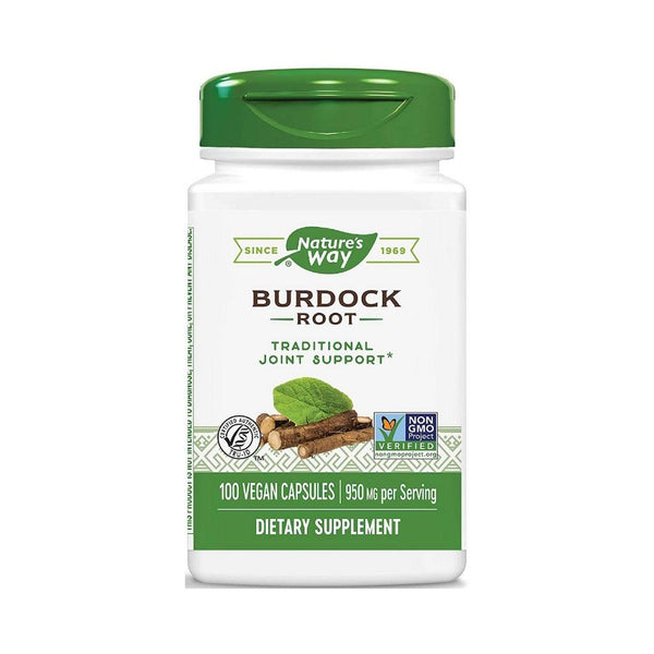 Nature's Way Burdock Root - 100 Capsules