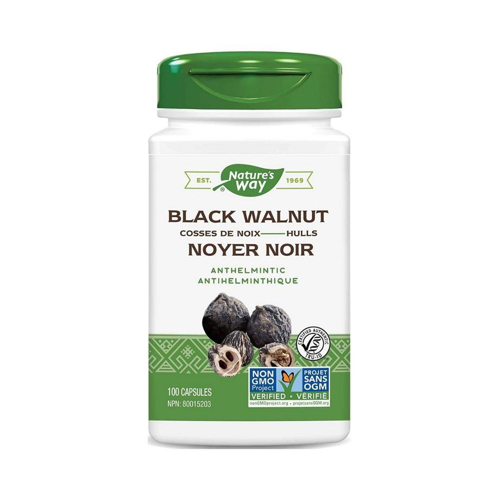 Nature's Way Black Walnut Hulls - 100 Capsules