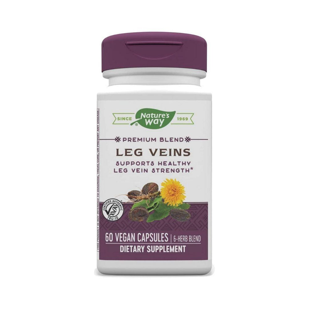 Nature's Way Leg Veins Formula With Tru-Opcs - 60 Capsules
