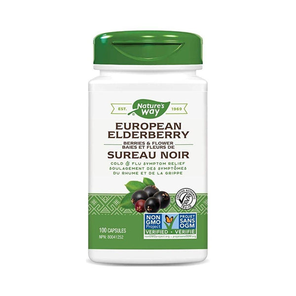 Nature's Way European Elderberry - 100 Capsules