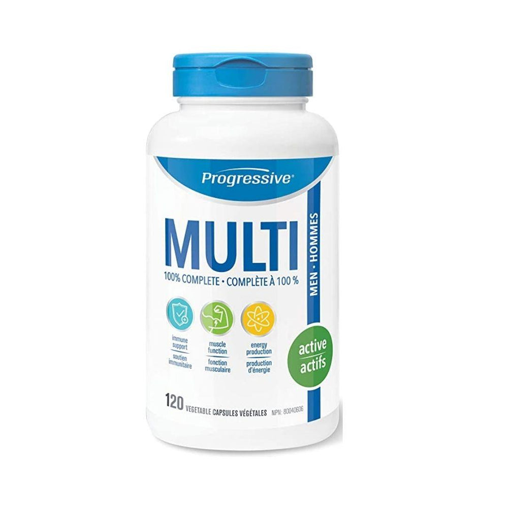 Progressive Multi Vitamin Active Men - 120 Capsules