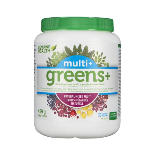 Genuine Health Greens+ Multi+ (Natural Mixed Fruit) - 450 g