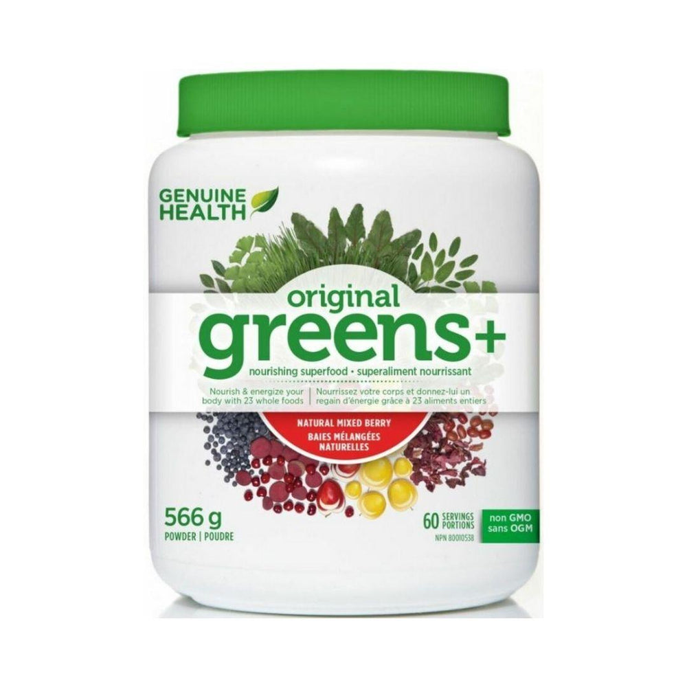 Genuine Health Greens+ Original (Natural Mixed Berry) - 566 g