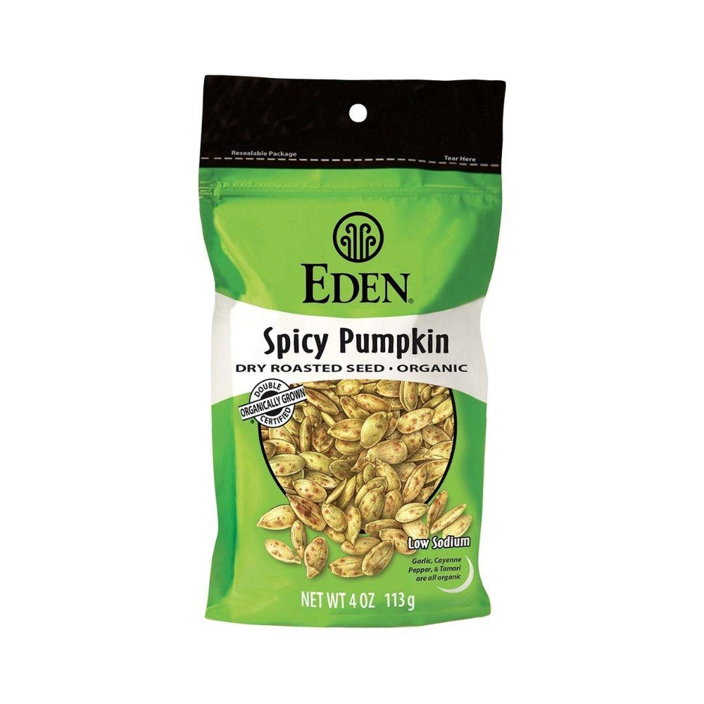 Eden Organic Spicy Pumkin Seeds - 113 g