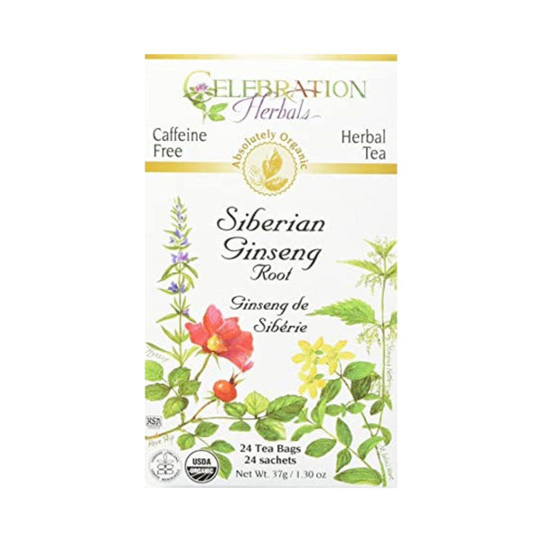 Celebration Herbals Siberian Ginseng Root Tea - 24 Tea Bags