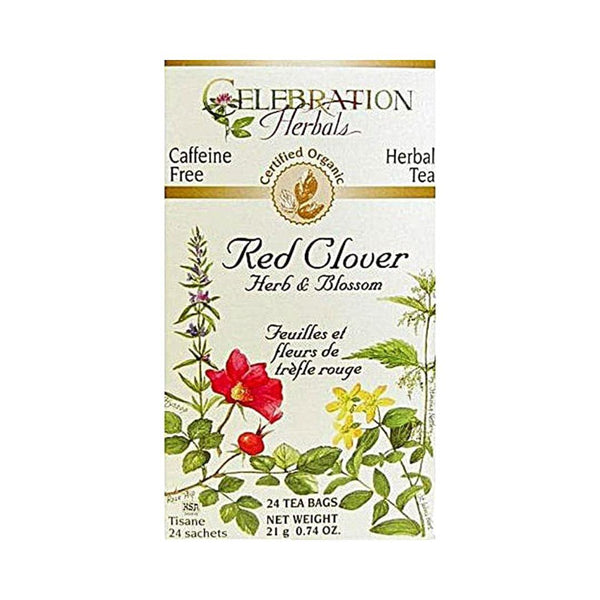 Celebration Herbals Red Clover Tea (Herb & Blossom) - 24 Tea Bags