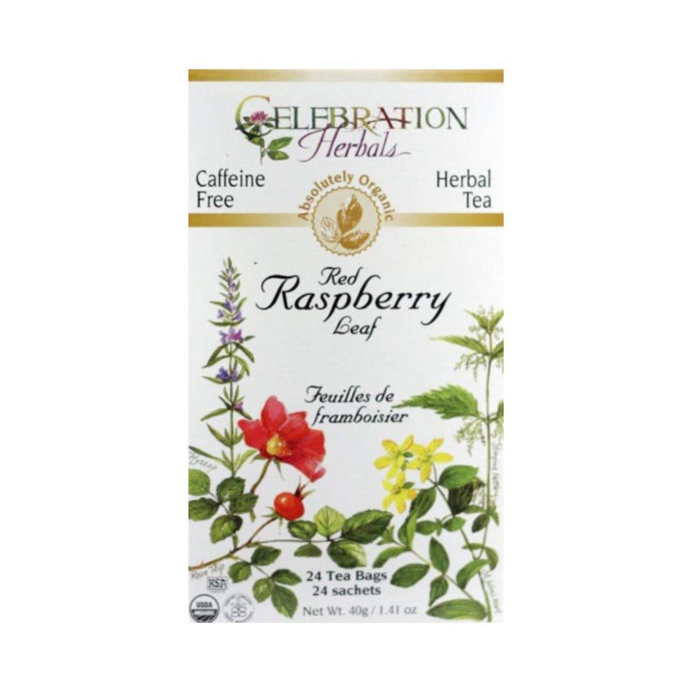 Celebration Herbals Red Raspberry Leaf Tea - 24 Tea Bags