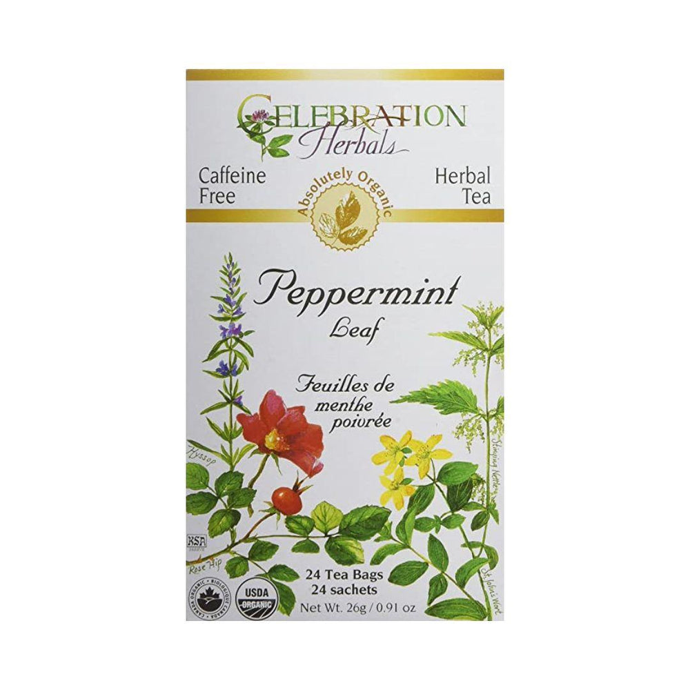 Celebration Herbals Peppermint Leaf Tea - 24 Tea Bags