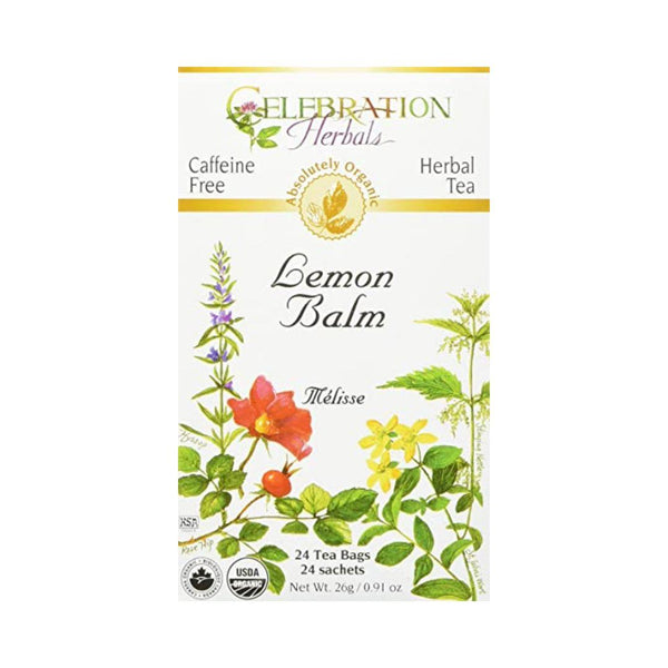 Celebration Herbals Lemon Balm Tea - 24 Tea Bags