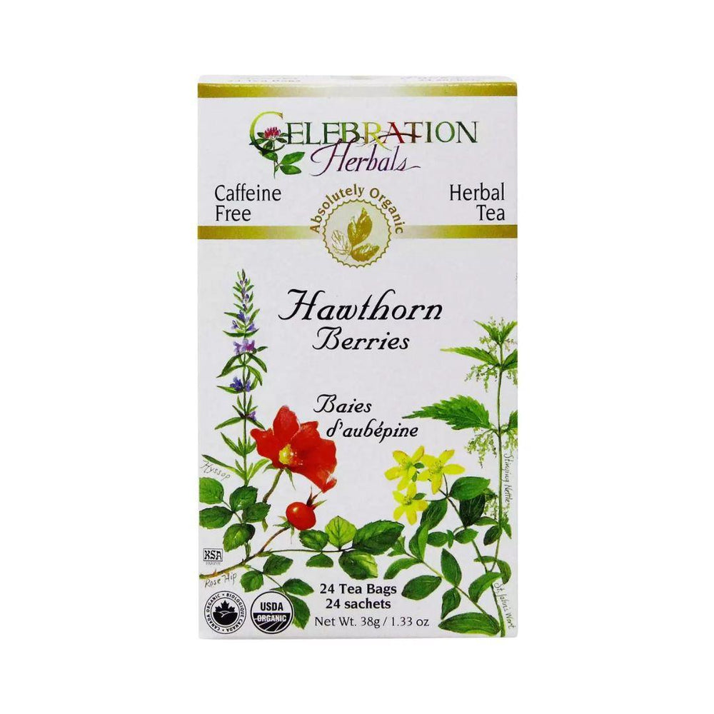 Celebration Herbals Hawthorn Berries Tea - 24 Tea Bags