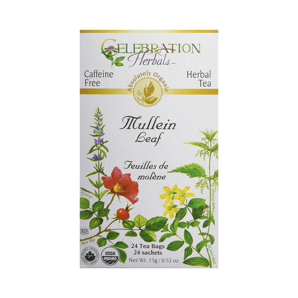 Celebration Herbals Mullein Leaf Tea - 24 Tea Bags
