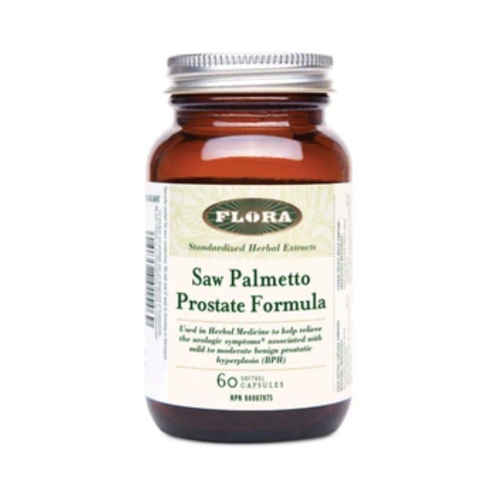 Flora Saw Palmetto Prostate Formula - 60 Softgels