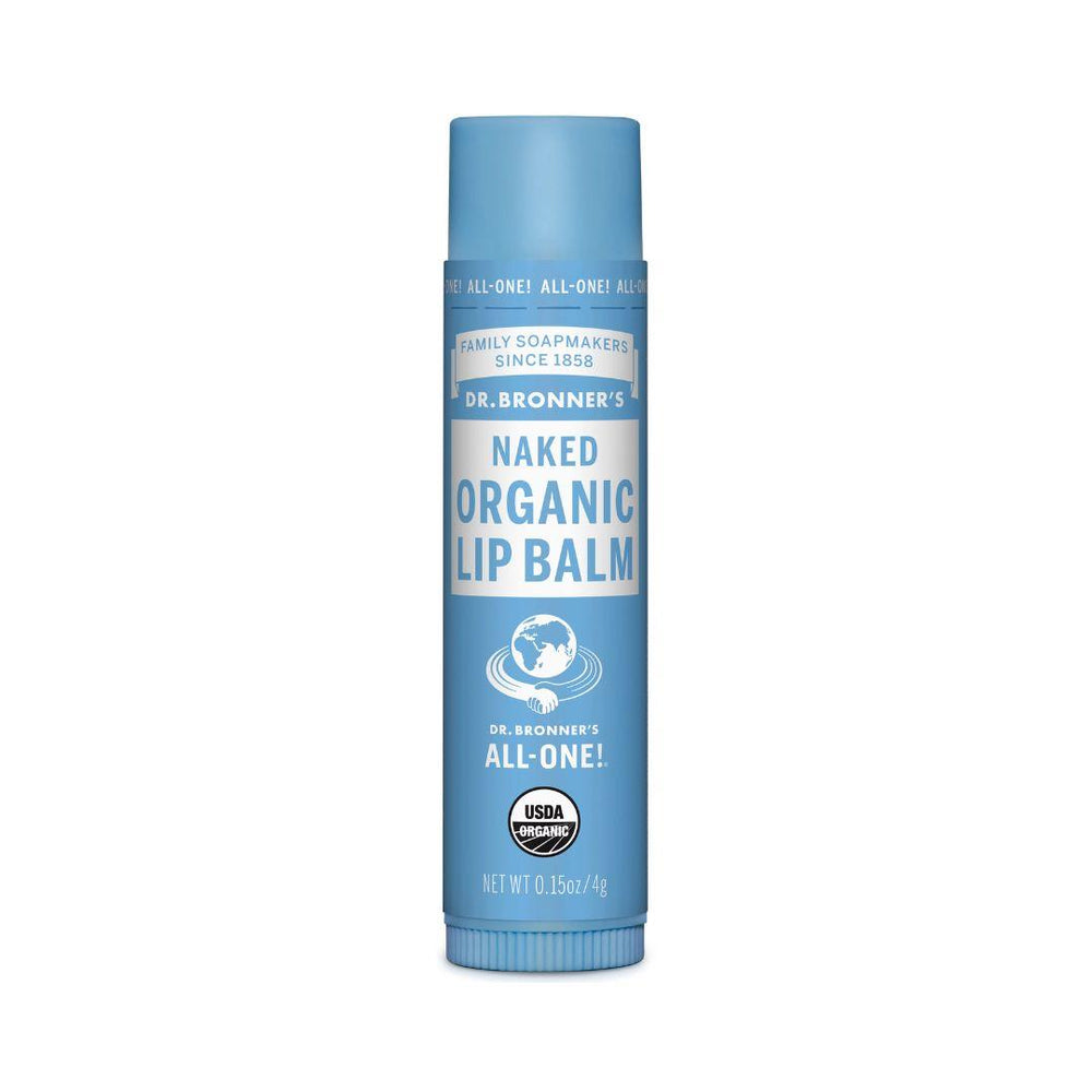 Dr. Bronner's All-In-One Naked Organic Lip Balm - 4 g