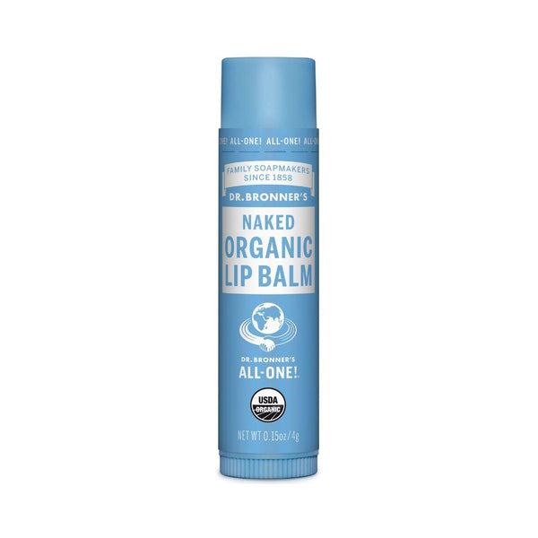 Dr. Bronner's All-In-One Naked Organic Lip Balm - 4 g