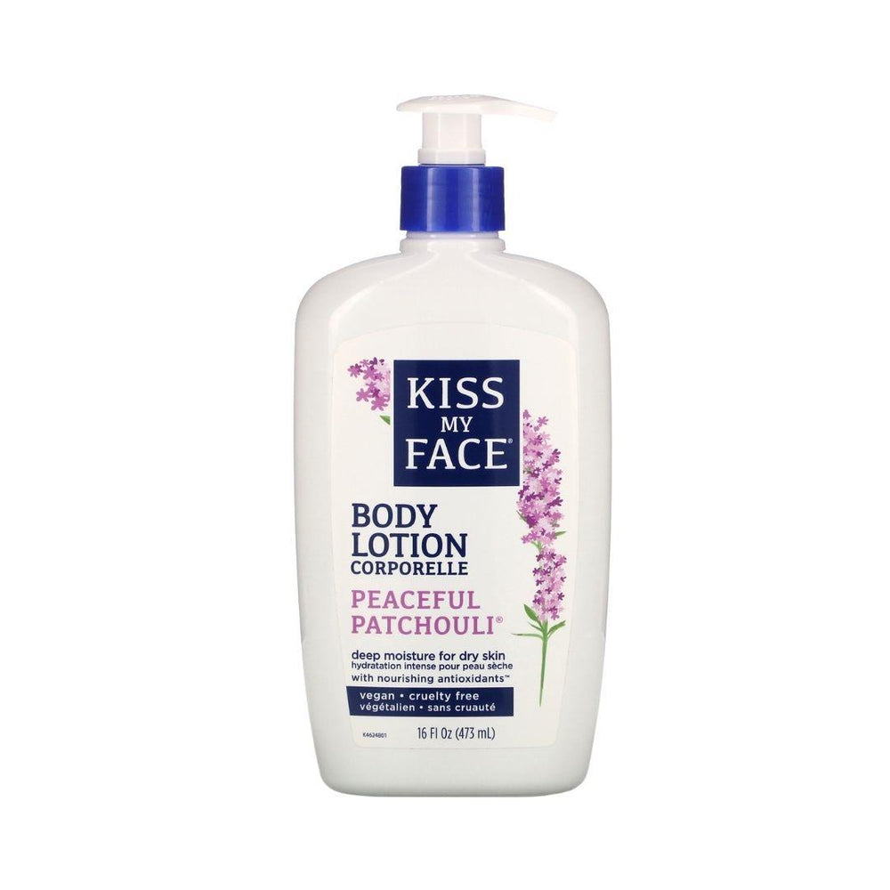 Kiss My Face Body Lotion Peaceful Patchouli - 473 mL