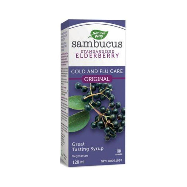 Nature's Way Sambucus Original Cold & Flu Care - 120 mL