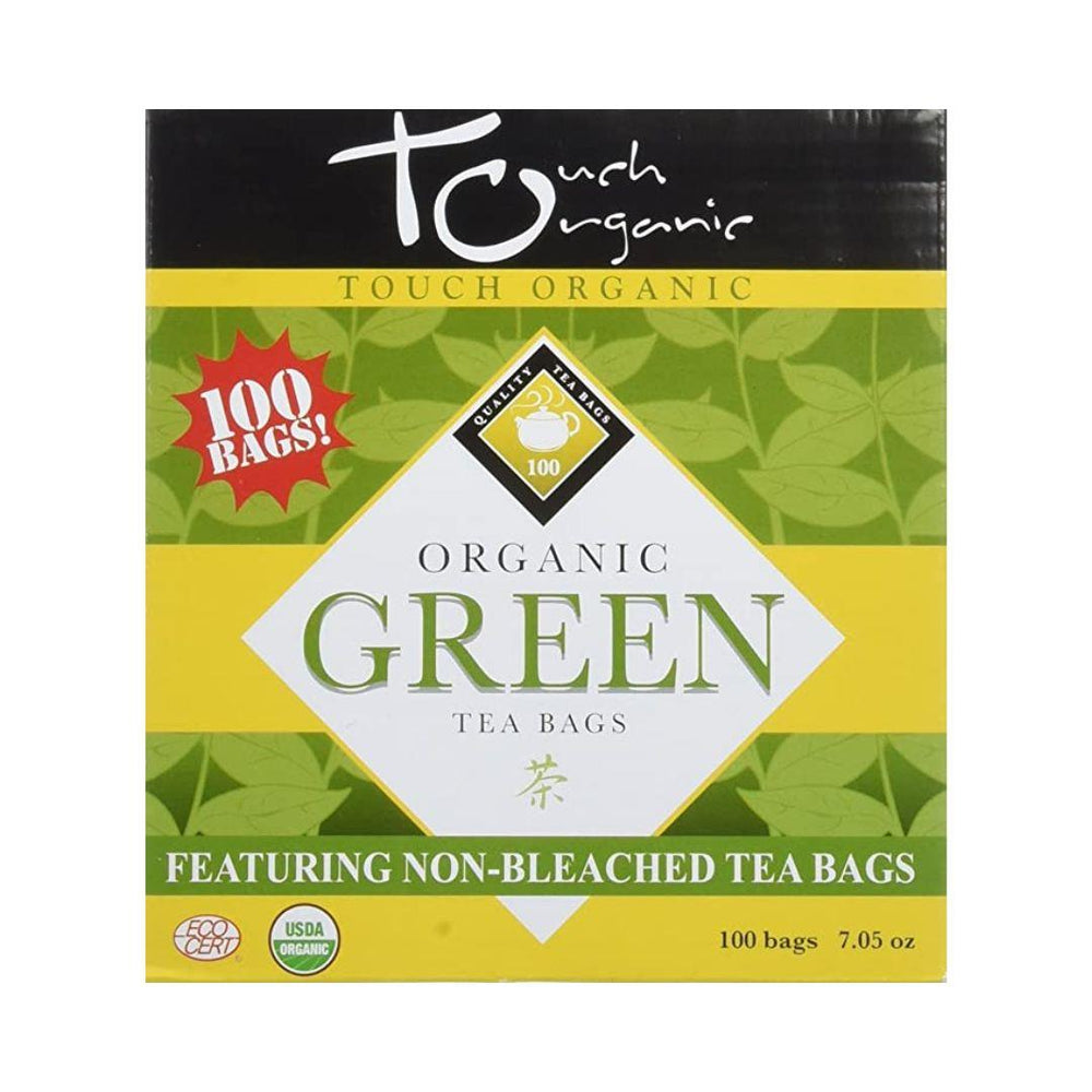 Touch Organic Green Tea - 100 Tea Bags
