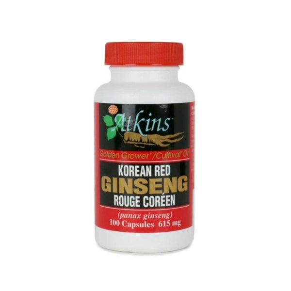 Atkins Korean red ginseng - 100 caps