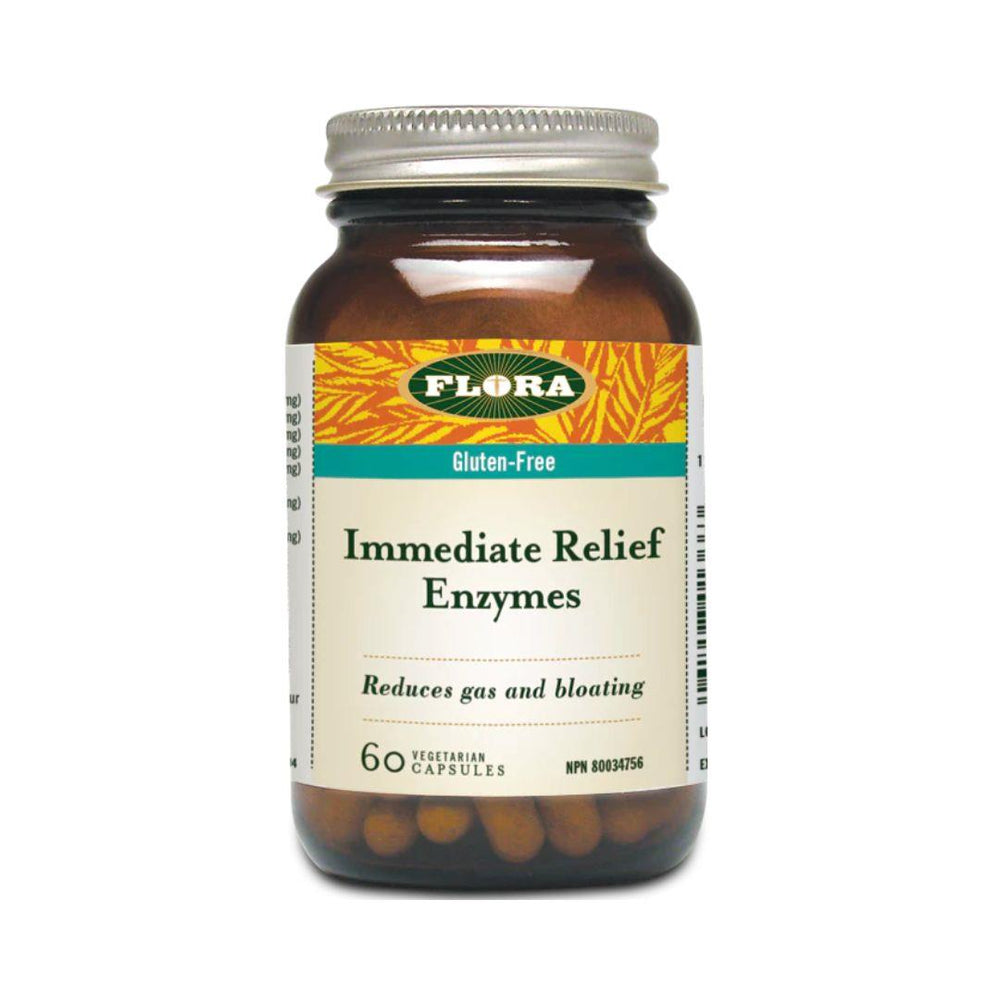 Flora Immediate Relief Enzyme - 60 caps