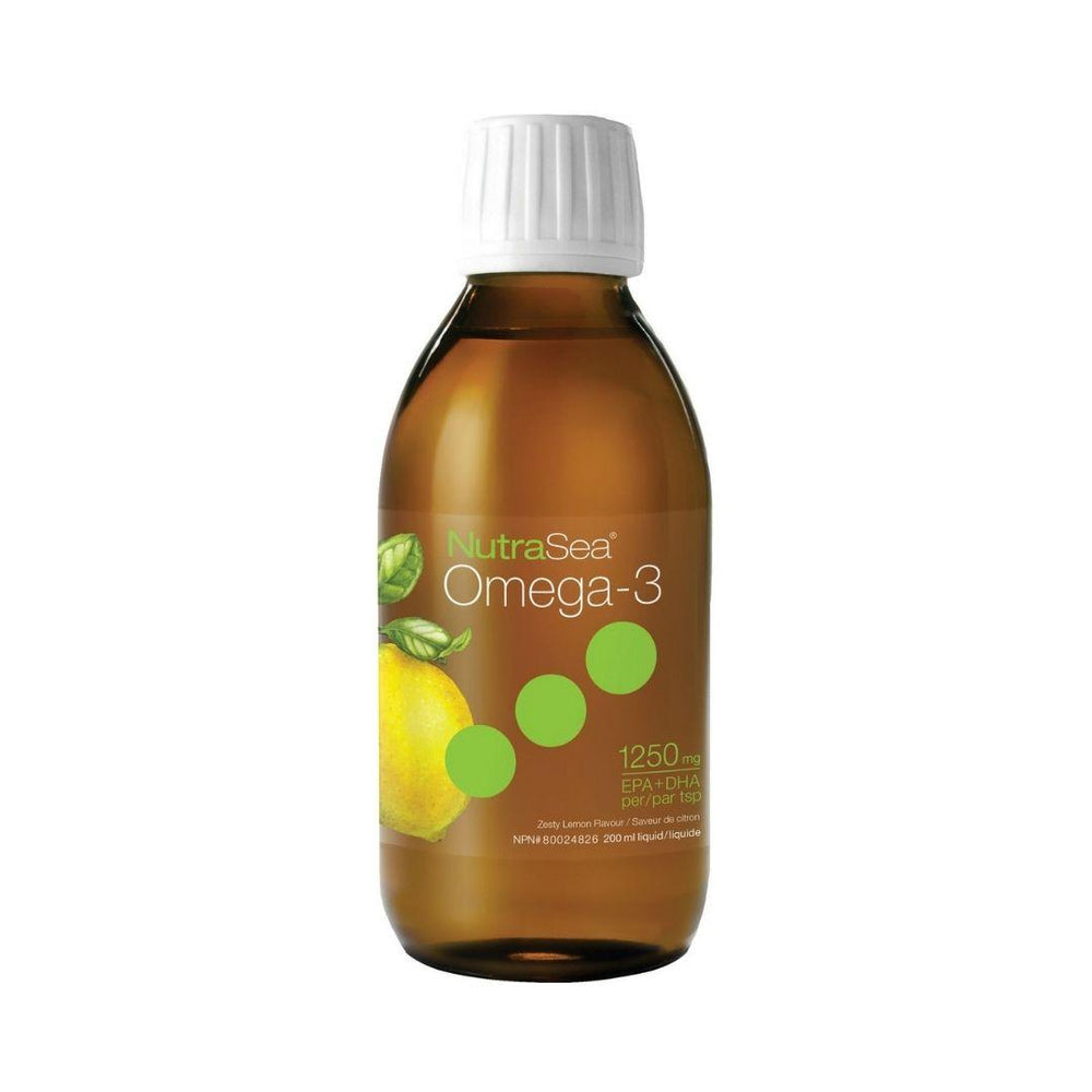 NutraSea Omega-3 (Zesty Lemon Flavour) - 200 mL
