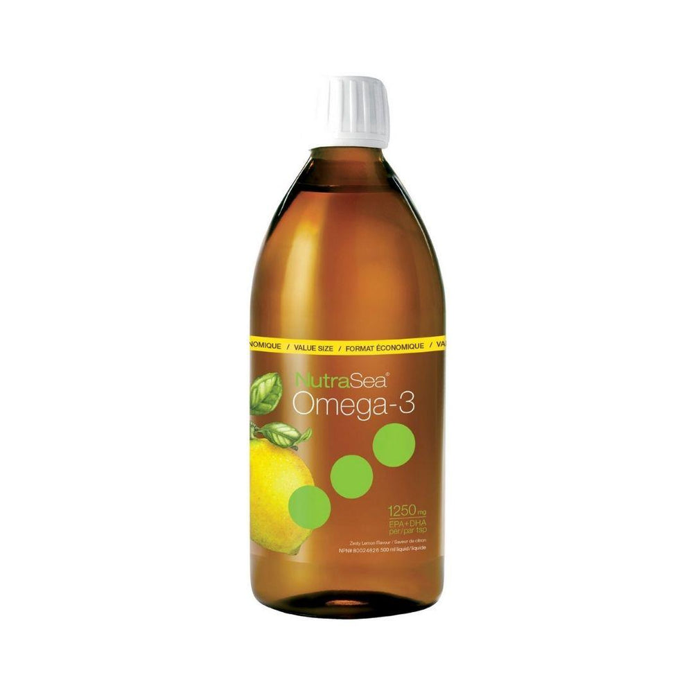 NutraSea Omega-3 (Zesty Lemon Flavour) - 500 mL