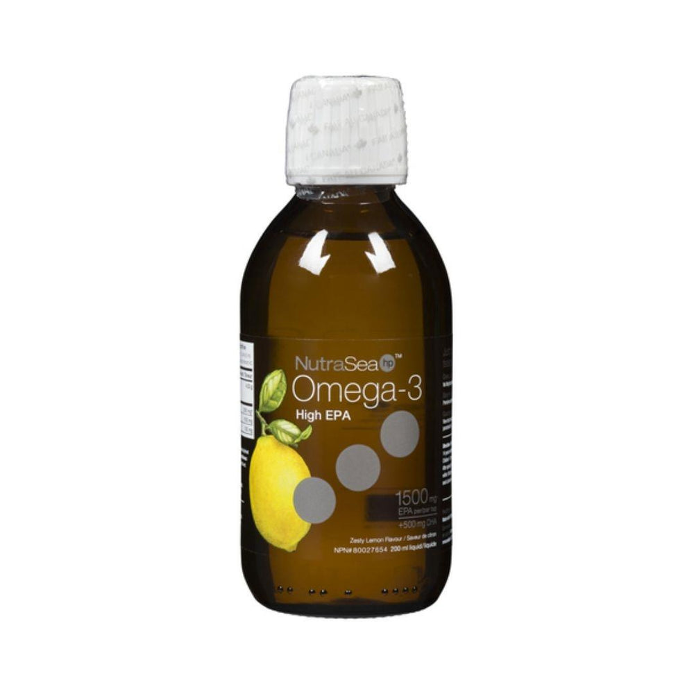 NutraSea HP Omega-3 High EPA (Zesty Lemon Flavour) - 200 mL