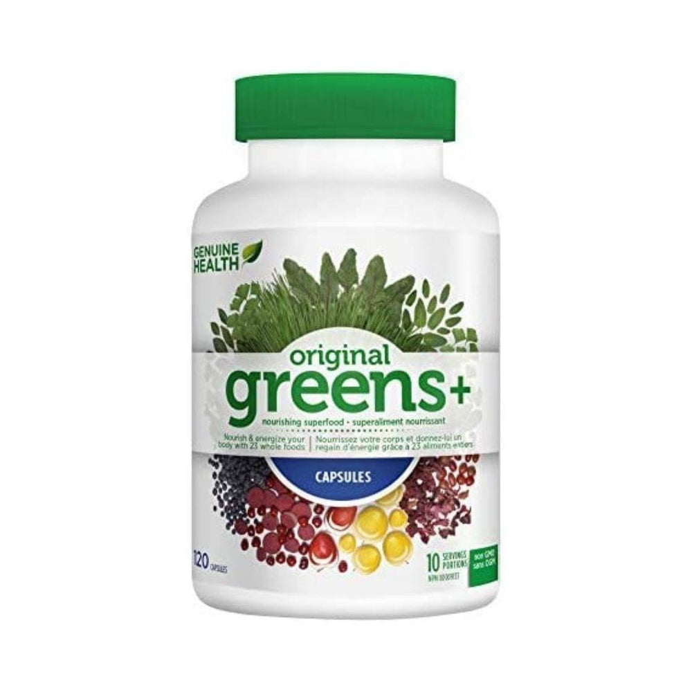 Genuine Health Greens+ Original - 120 Capsules