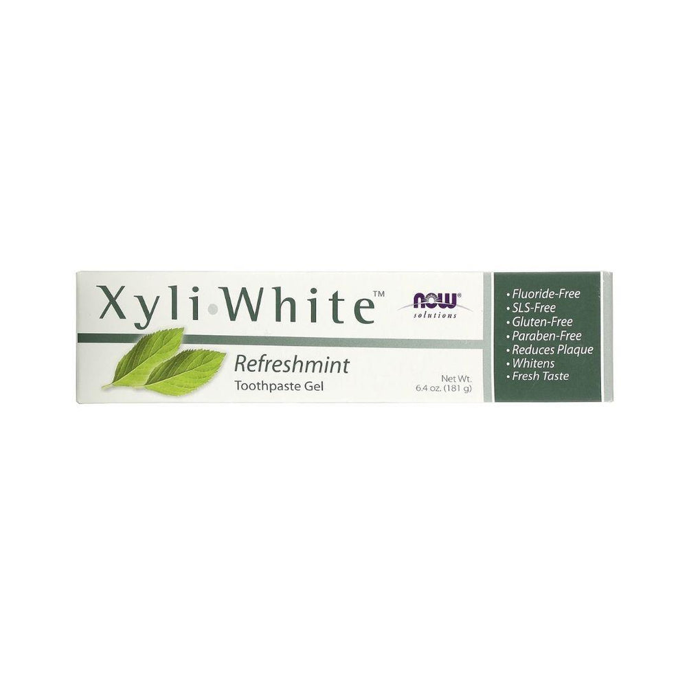 Now Solutions Xyli-White Spearmint Toothpaste - 181 g