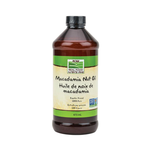 Now Real Food Macadamia Nut Oil - 473 mL