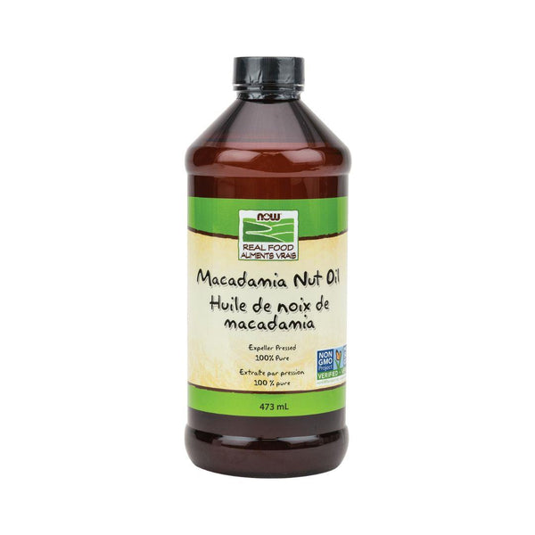 Now Real Food Macadamia Nut Oil - 473 mL