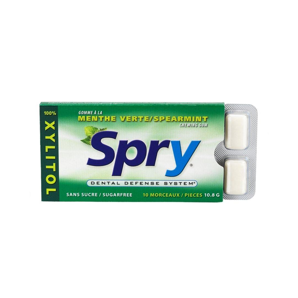 Spry gum spearmint- 10pc