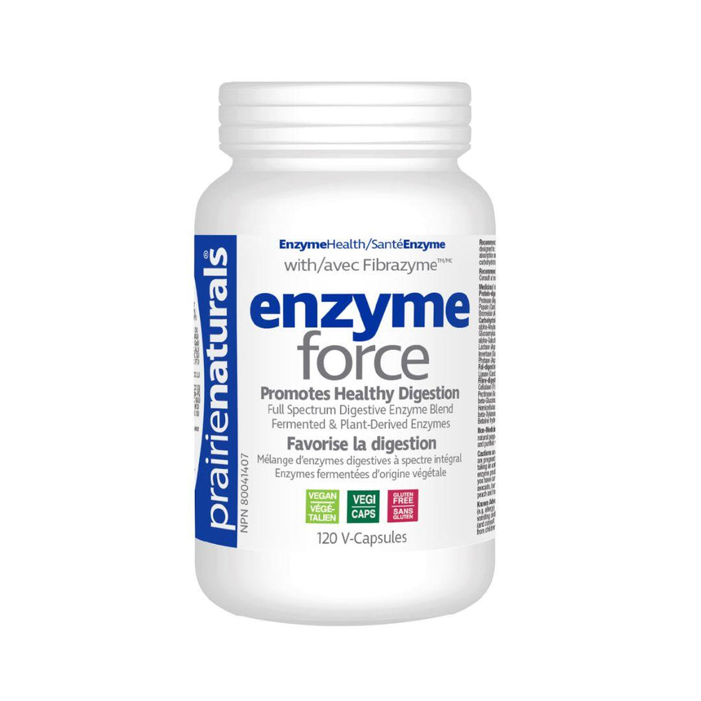 Prairie Naturals Enzyme Force - 140 VCaps (120+20)