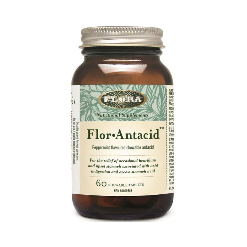 Flora Flor-Antacid - 60 Chewable Tablets