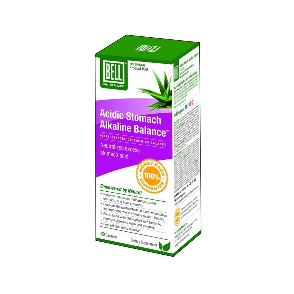 Bell Acidic Stomach Alkaline Balance  - 60 caps