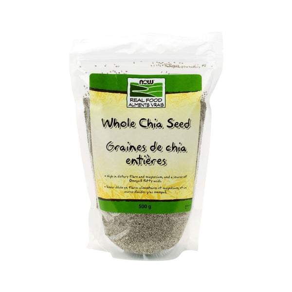 Now Real Food Whole White Chia Seed - 500 g