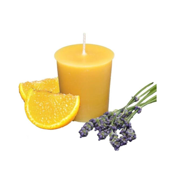 Honey Candles Votive 2" Country Lavender