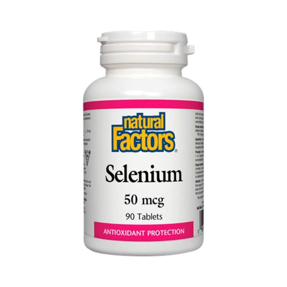 Natural Factors Selenium 50 mcg - 90 Tablets