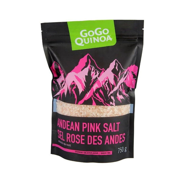 GoGo Quinoa Andean Pink Salt (Coarse Granulated) - 750 g