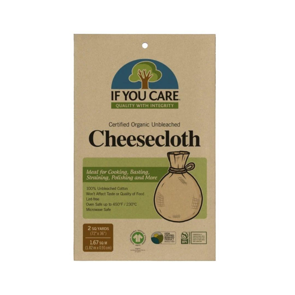 If you care cheesecloth - 2 sq yards