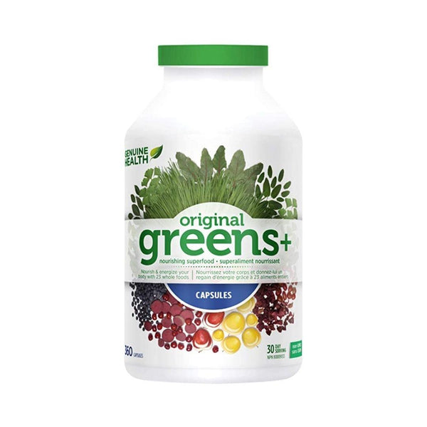 Genuine Health Greens+ Original - 360 Capsules