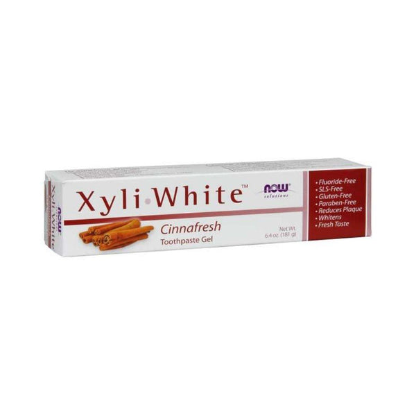 Now Solutions Xyli-White Cinnamon Toothpaste - 181 g