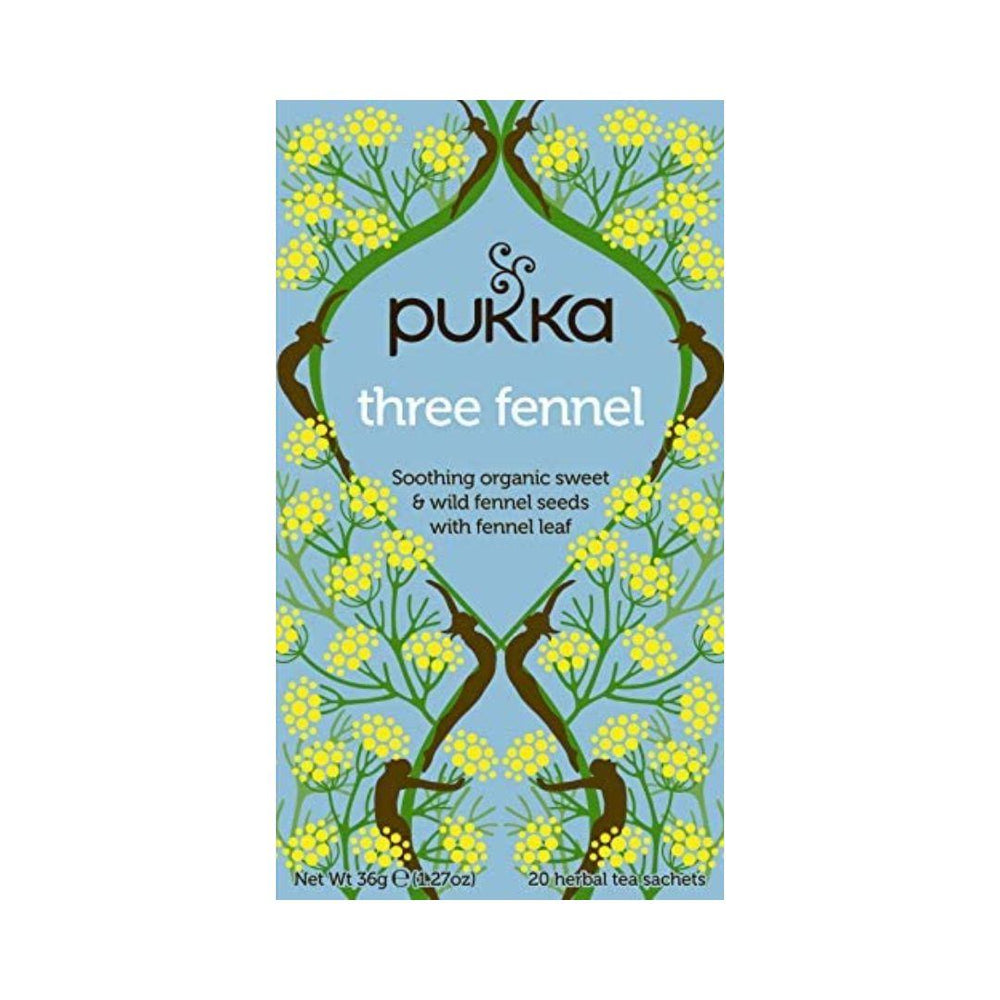 Pukka Three Fennel Tea - 20 Tea Bags