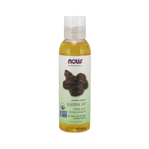 Now Solutions Organic Jojoba Oil (100% Pure) - 118 mL